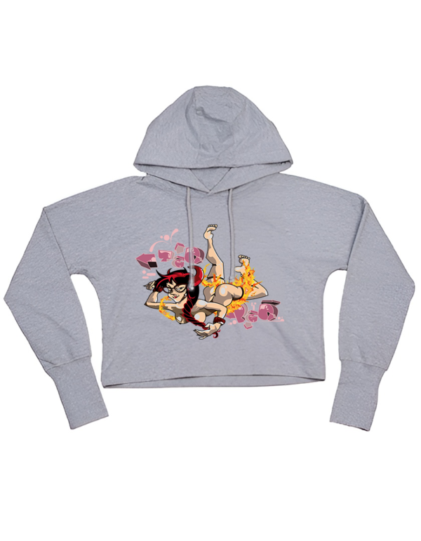 Puppet Cropped Hoodie - Image 4
