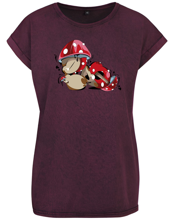 Mushroom Acid Oversize Tee