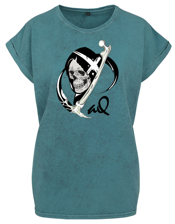 Skull Acid Oversize Tee - Image 3