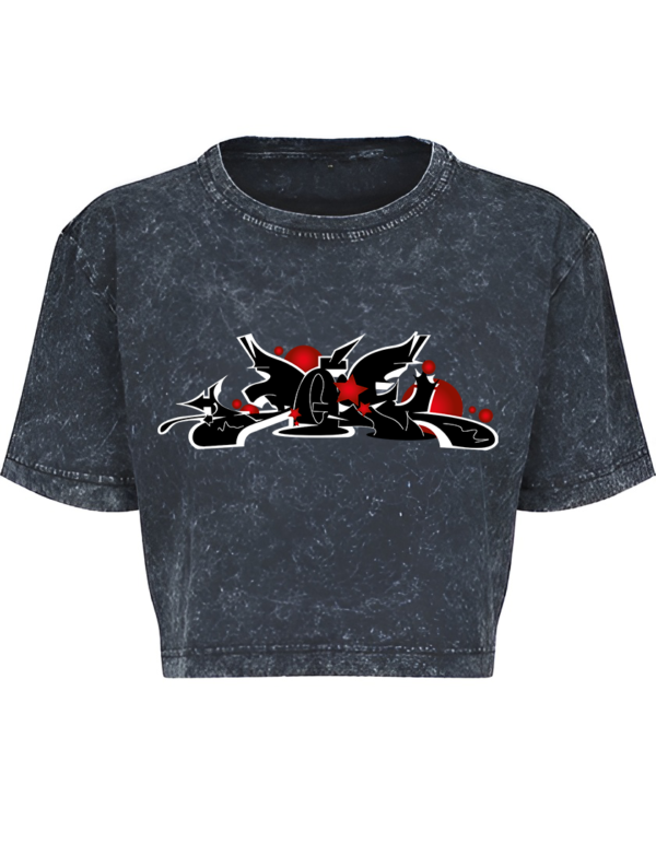Insta Acid Cropped Tee
