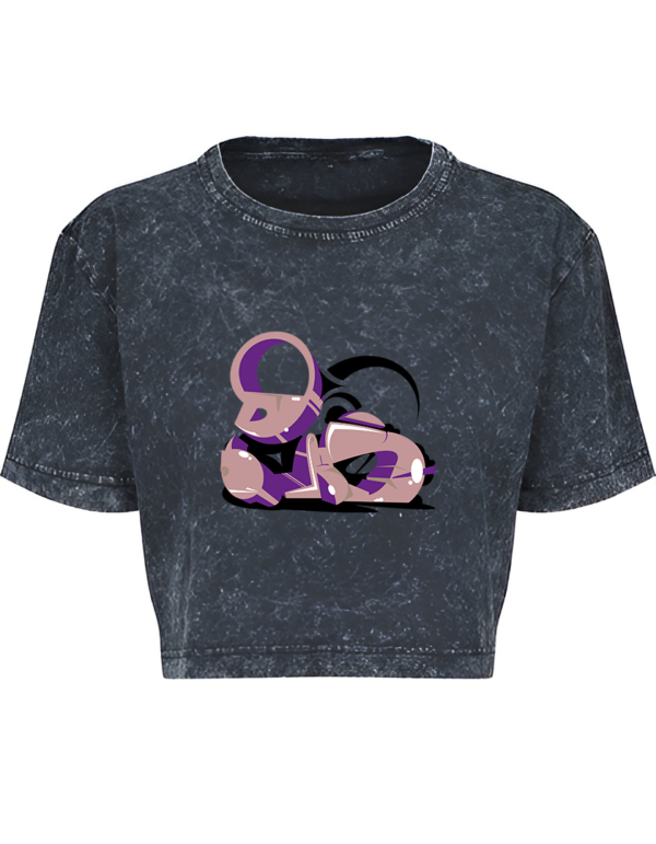 Space Acid Cropped Tee - Image 2