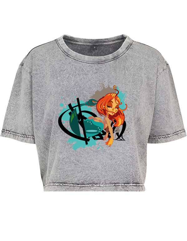 Ariel Acid Cropped Tee - Image 2