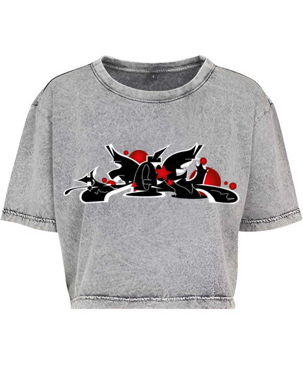 Insta Acid Cropped Tee - Image 2