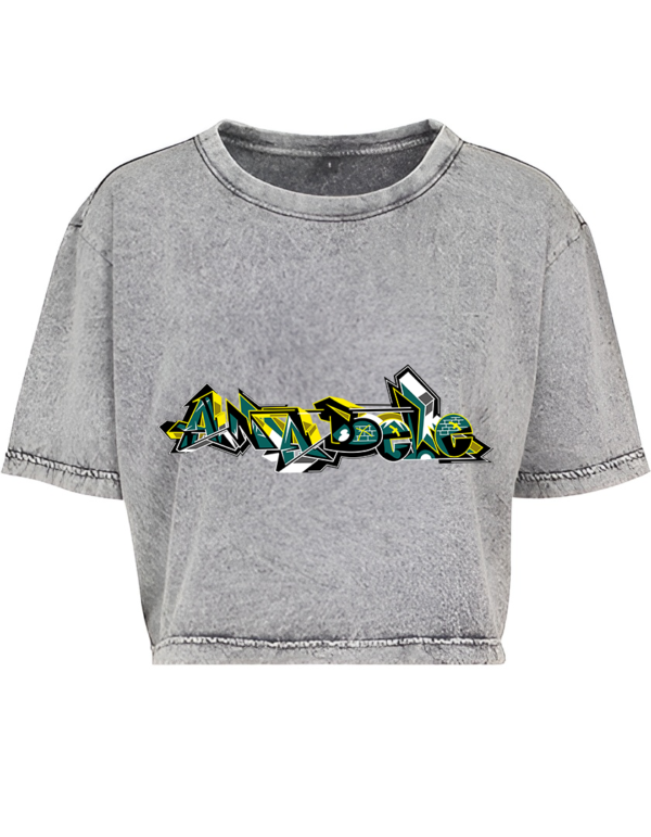 Annabelle Acid Cropped Tee