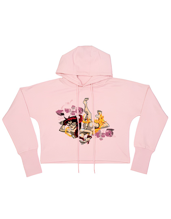 Puppet Cropped Hoodie - Image 2
