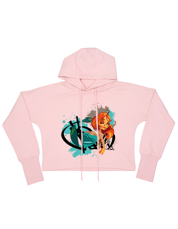 Ariel Cropped Hoodie - Image 4