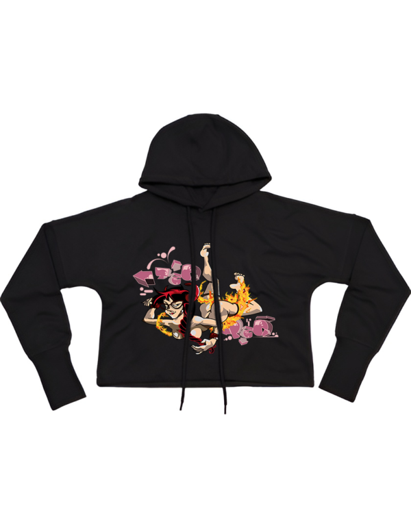 Puppet Cropped Hoodie - Image 3