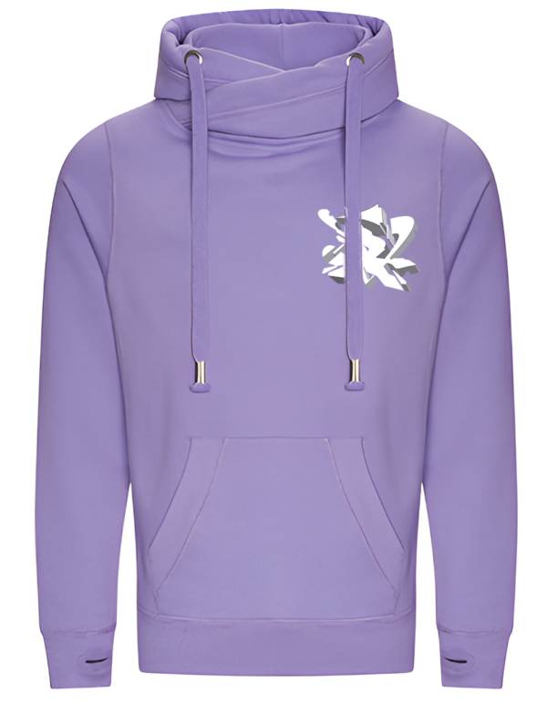 Cross Neck P Hoodie - Image 2